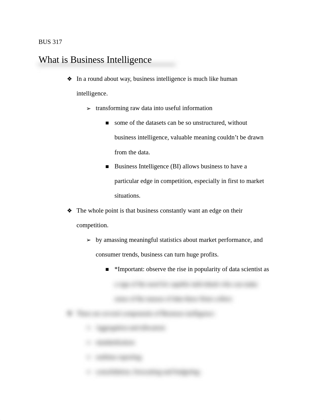 BUS 317 Introduction to Management Information Systems - Business Intelligence_dzse7ptdzbn_page1