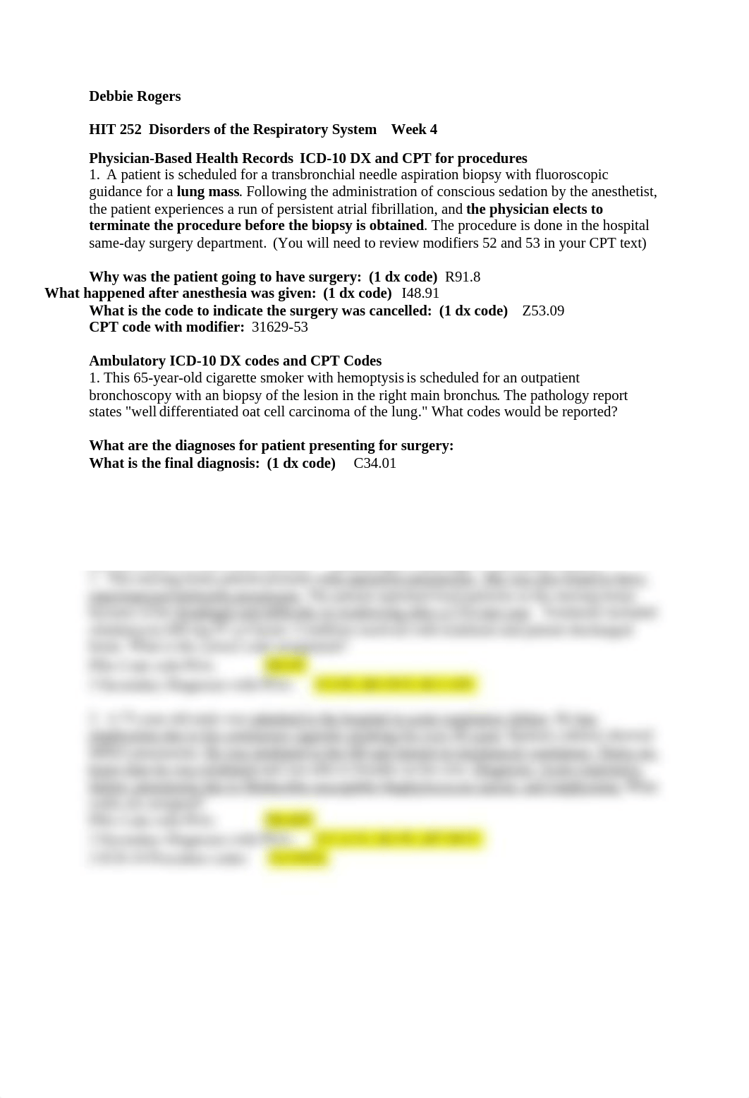 HIT-252 Week 4 Respiratory Homework B -Debbie Rogers.doc_dzsmigxpuor_page1