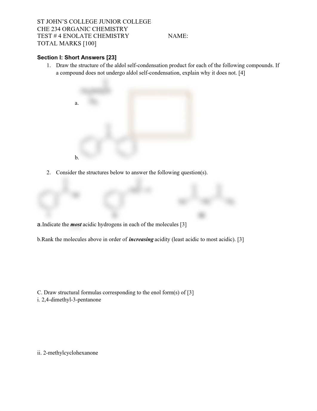 CHE 234 Test # 4 Enolate Chemistry.pdf_dzsqt14amw4_page1