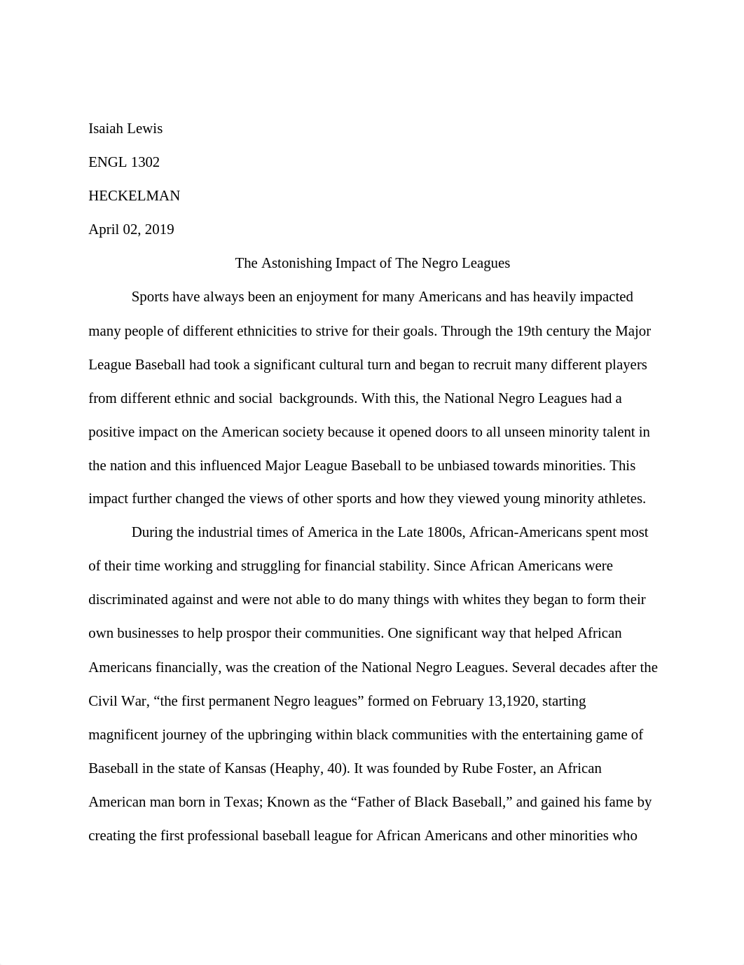 The Astonishing Impact of The Negro Leagues.docx_dzt556wa912_page1