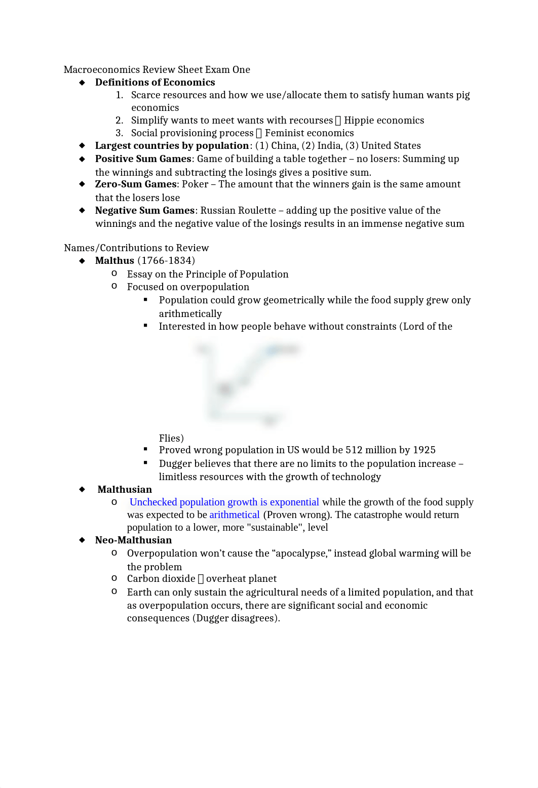 Macroeconomics Review Sheet Exam One_dzt640mkpej_page1