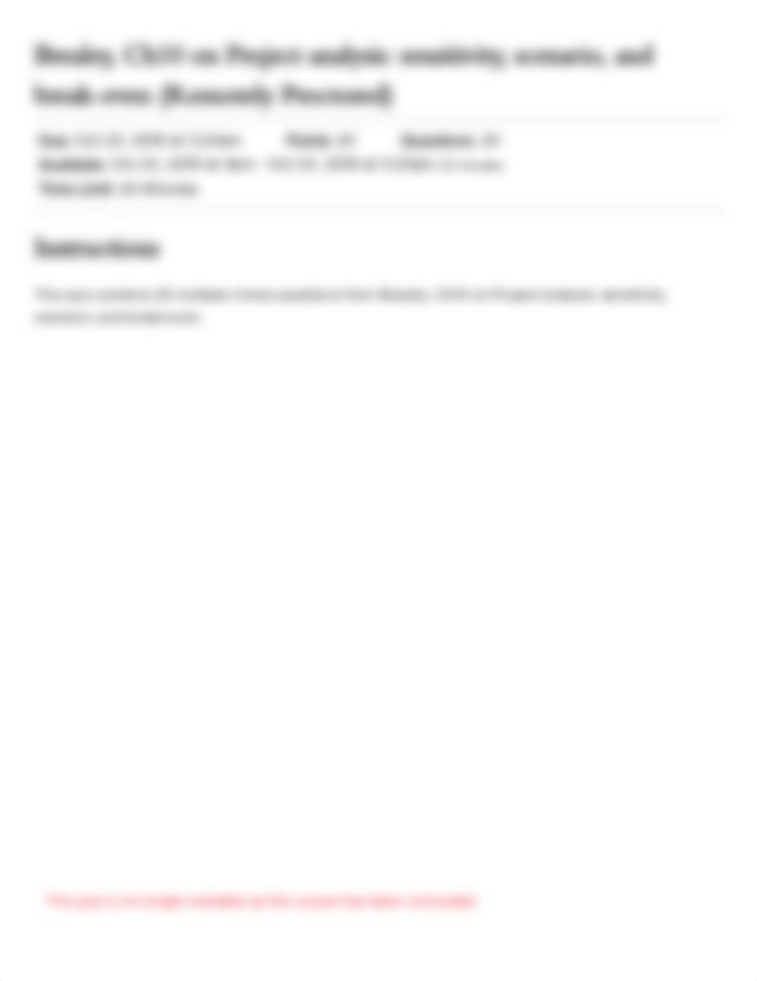 Brealey, Ch10 on Project analysis_ sensitivity, scenario, and break-even (Remotely Proctored)_ Corpo_dzt6w1k1oi7_page1