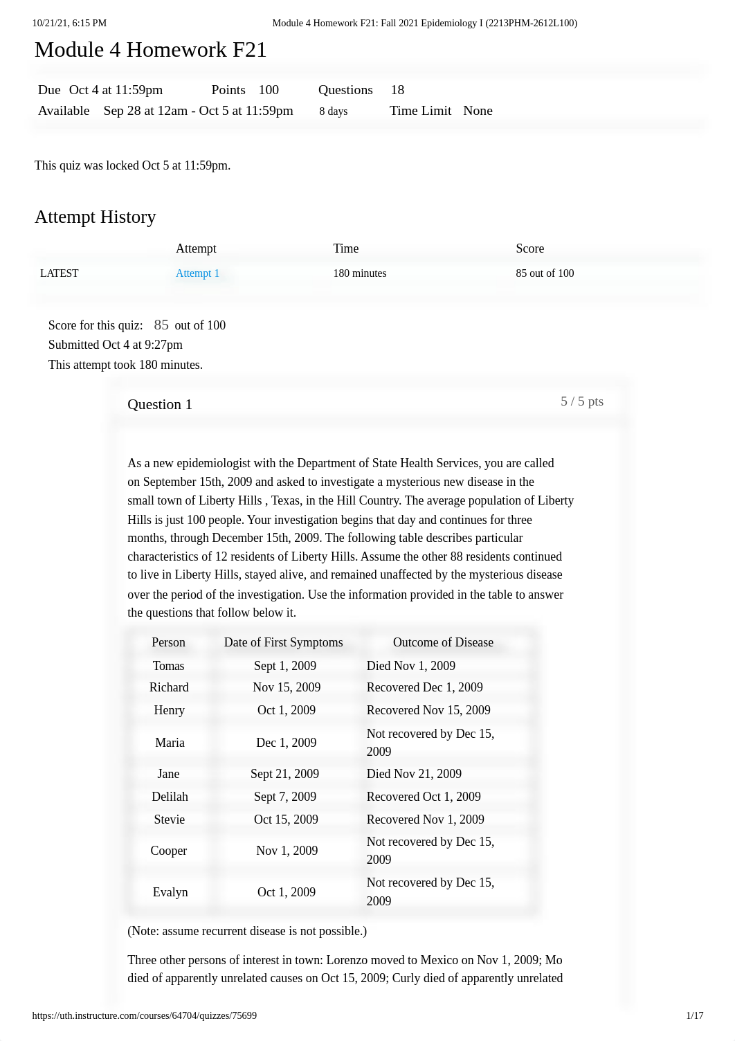 Module 4 Homework F21_ Fall 2021 Epidemiology I (2213PHM-2612L100).pdf_dzt7avyd2h9_page1