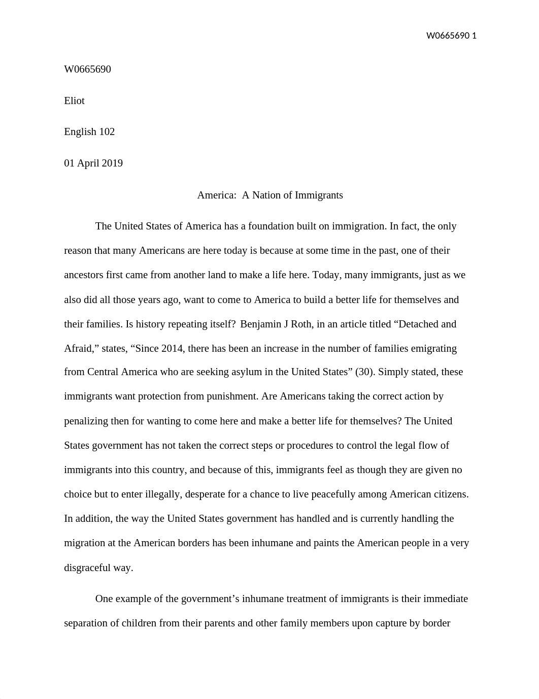 America A country of immigrant- essay.docx_dzt9peu59tj_page1