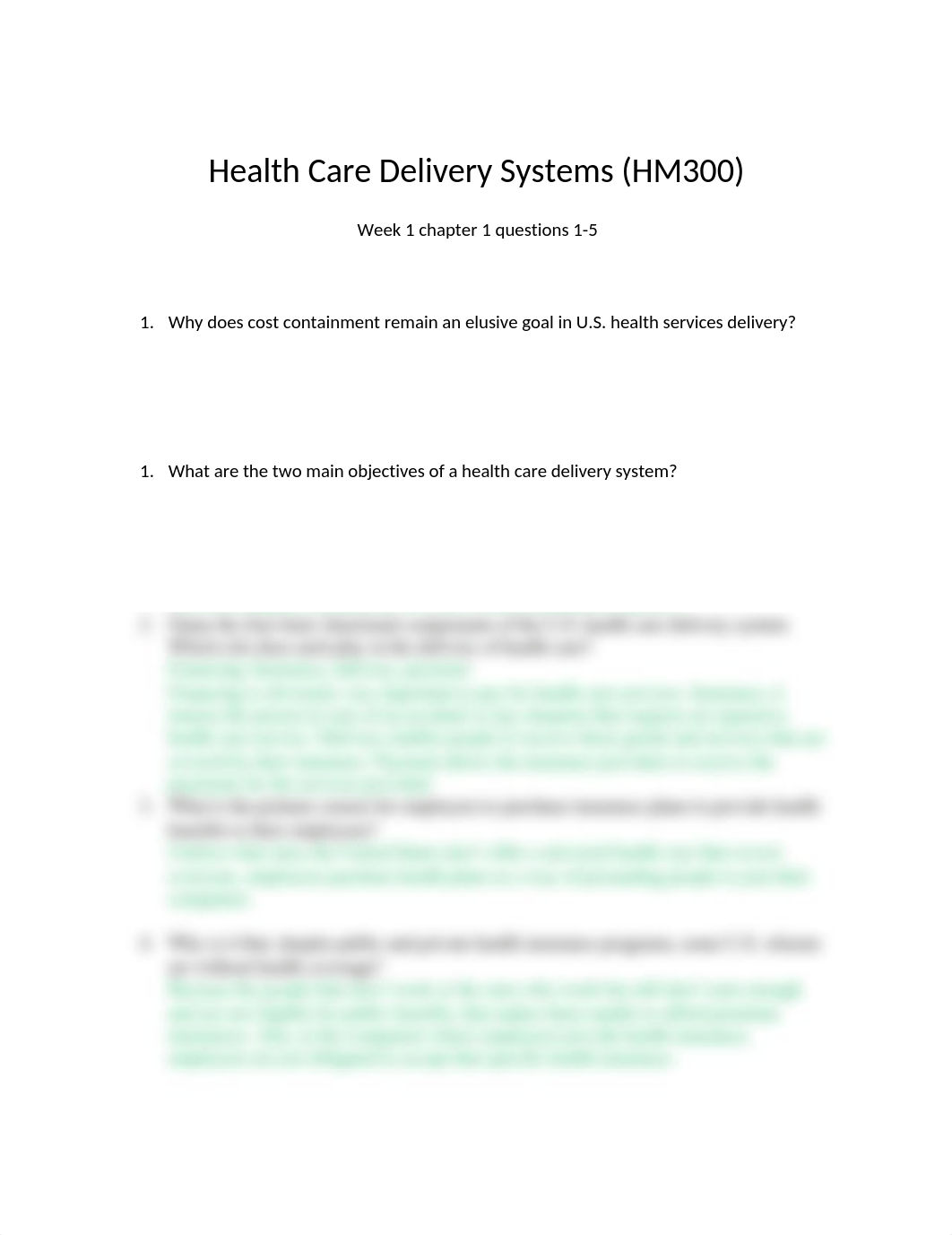 Health Care Delivery Systems queation 1-5.docx_dztgxdllv2z_page1