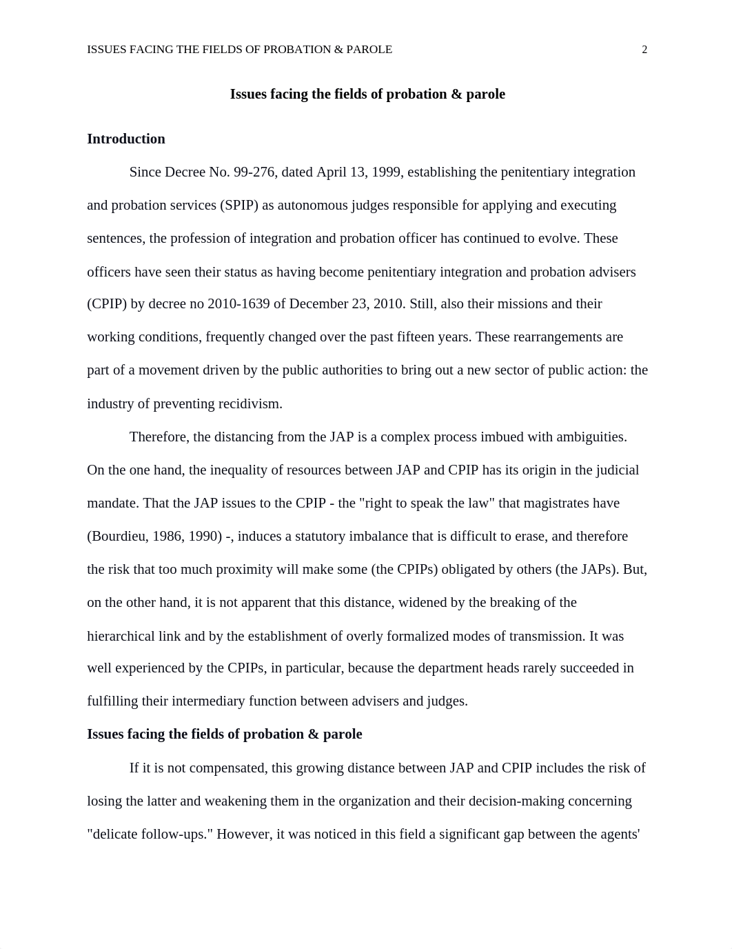 Issues Facing the Fields of Probation and Parole.docx_dzthdfzdufy_page2