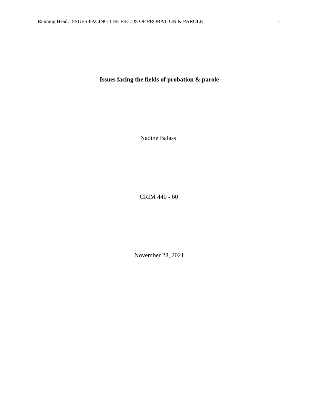 Issues Facing the Fields of Probation and Parole.docx_dzthdfzdufy_page1