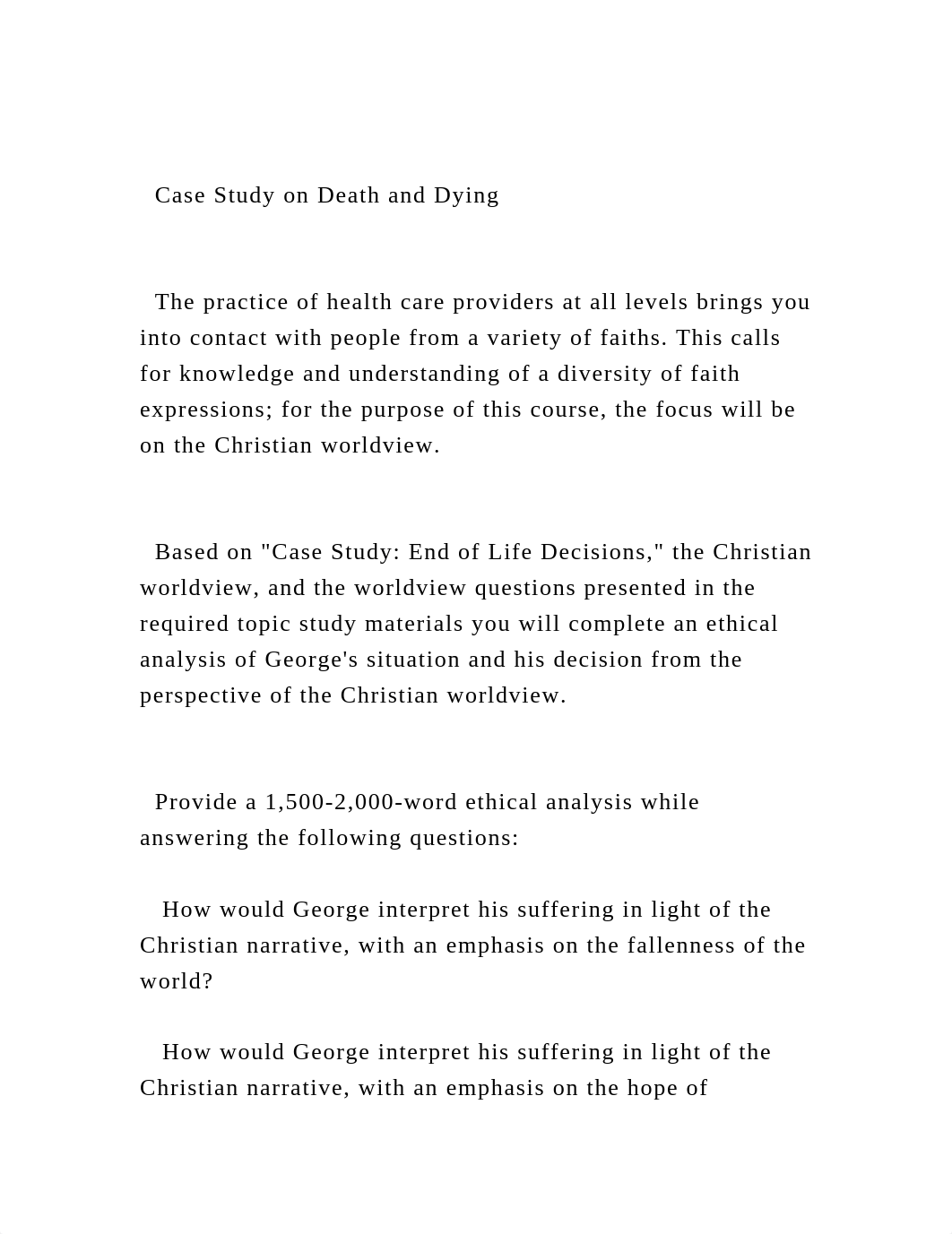 Case Study on Death and Dying   The practice of health care p.docx_dztme47a2ly_page2