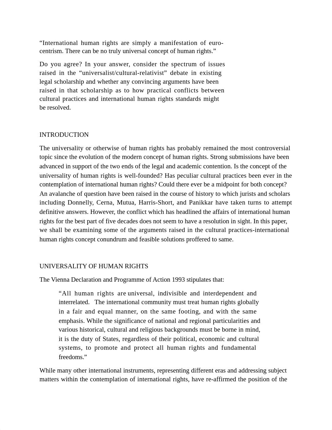 Universalism and Cultural Relativism Assignment 1 edited.docx_dztpfdrol7n_page1