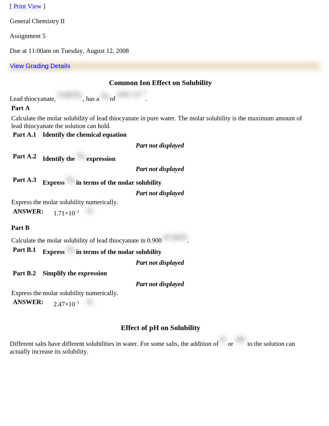 General Chemistry II - Assignment 5_dztpw0dp600_page1