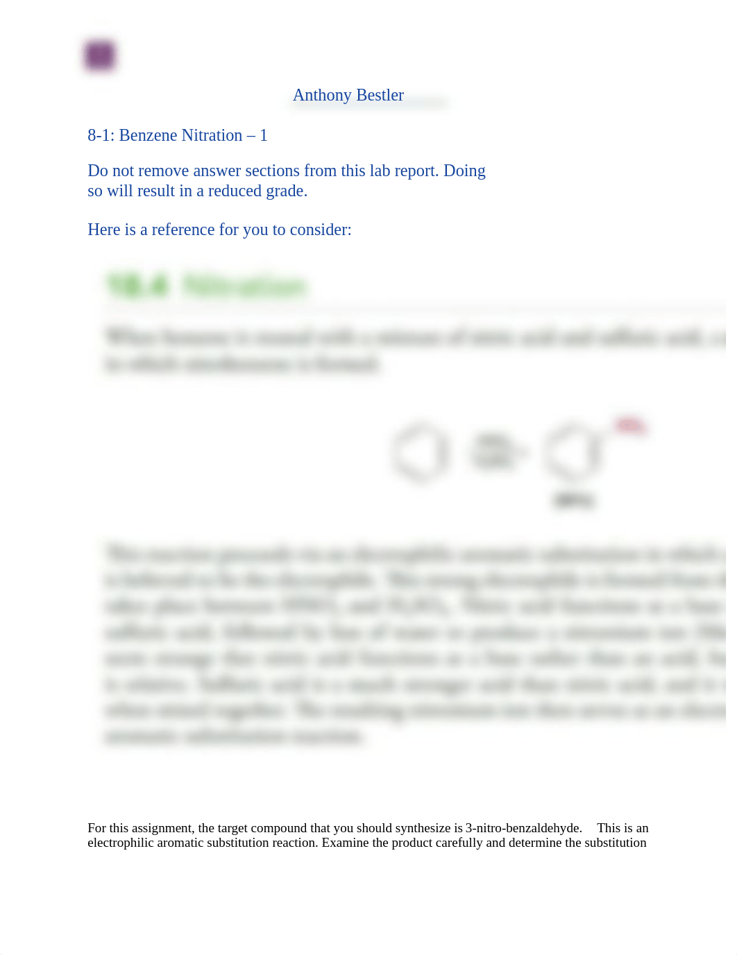 Lab 8 Benzene Nitration.odt_dztzhyemtxx_page1