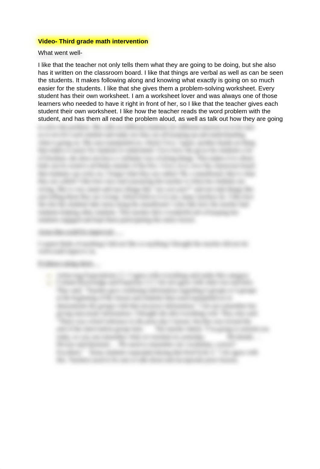 Lesson Observation - 3rd Grade Math Intervention .docx_dzu2lbn90m3_page2