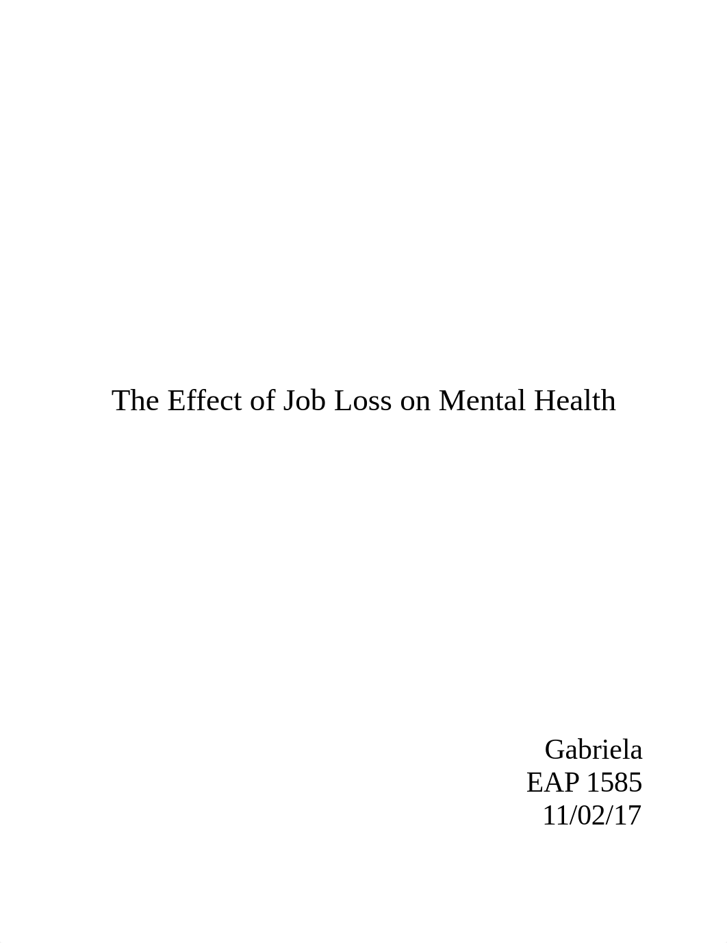 The Effect of Job Loss on Mental Health.docx_dzu41oqc1d8_page1