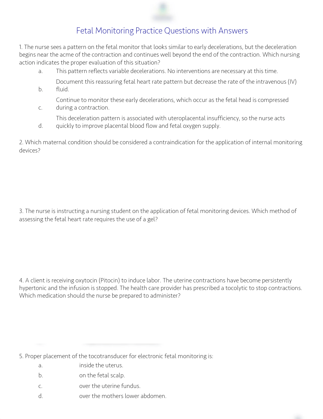 TNP - Fetal Monitoring Practice Quesitons pdf.pdf_dzu7b9s6u8z_page1