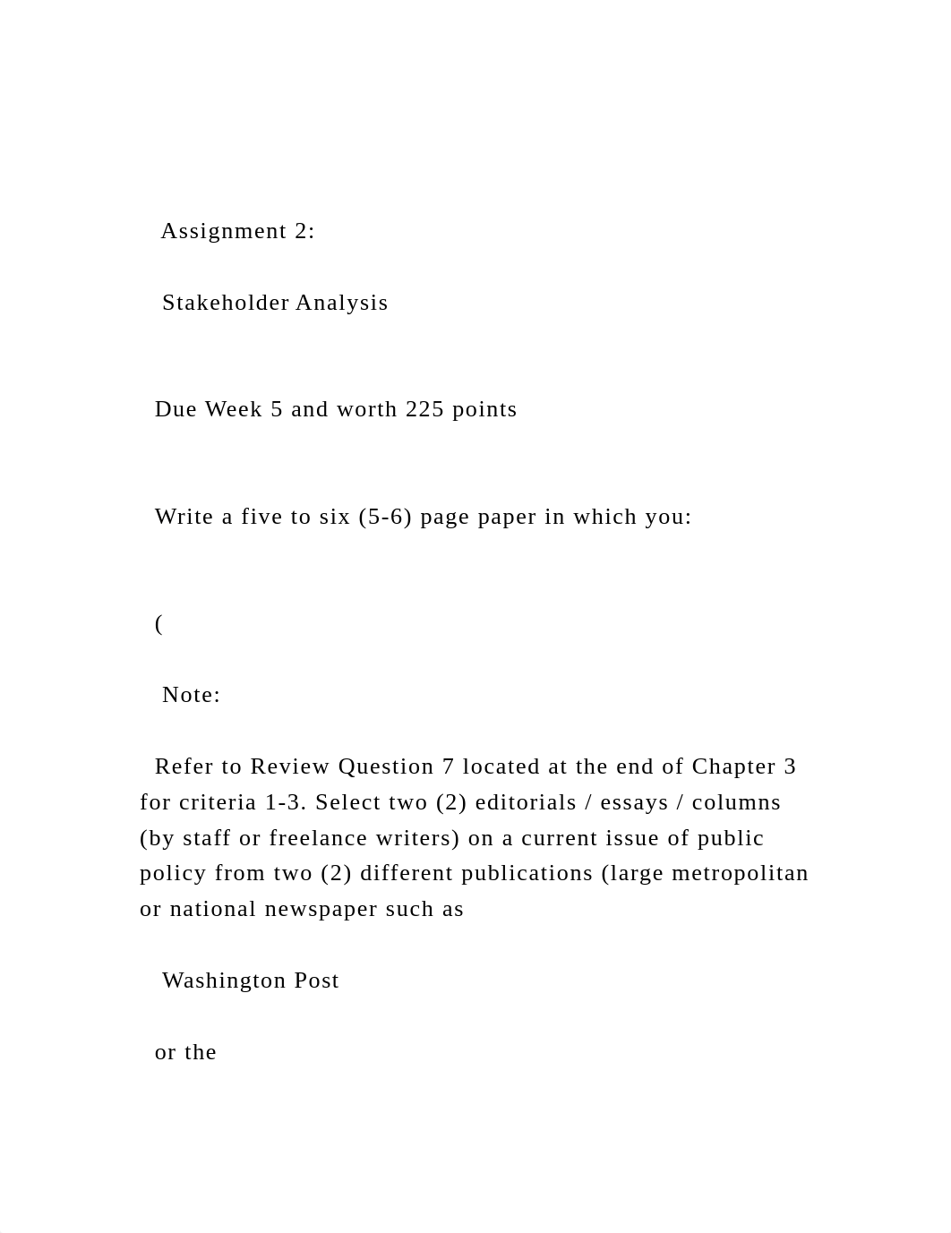 Assignment 2     Stakeholder Analysis    Due Week 5 and.docx_dzugccws7n6_page2