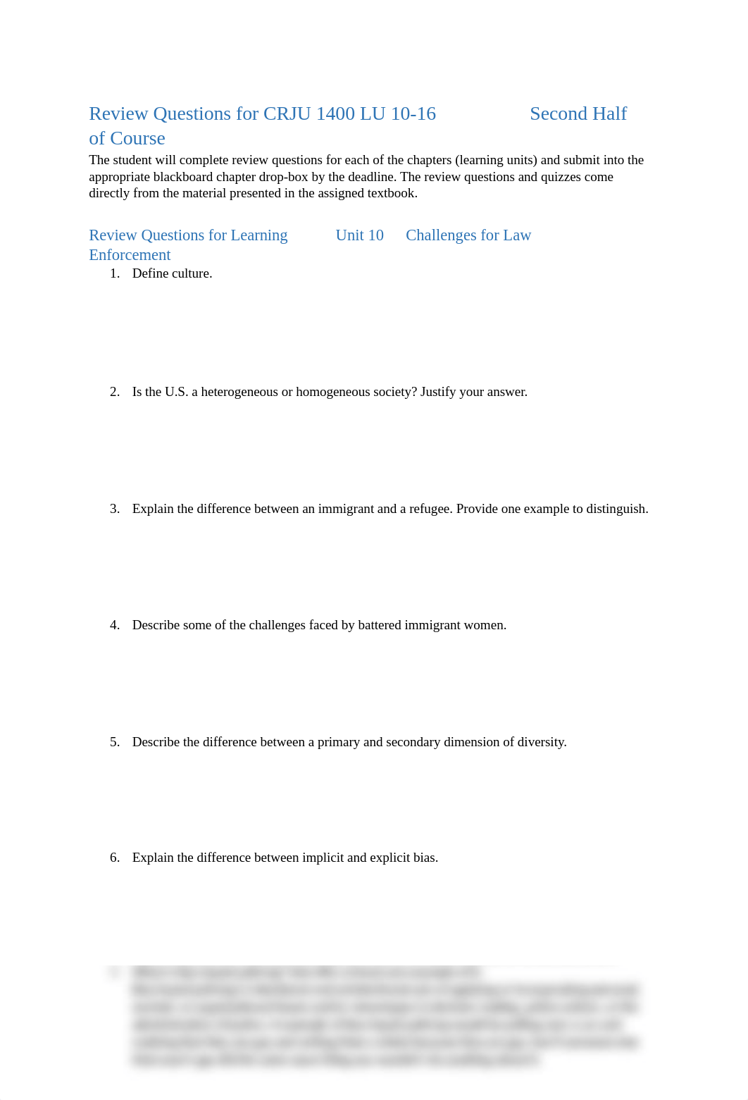 Review Questions for CRJU 1400 LU 10-16.docx_dzuoeasti00_page1