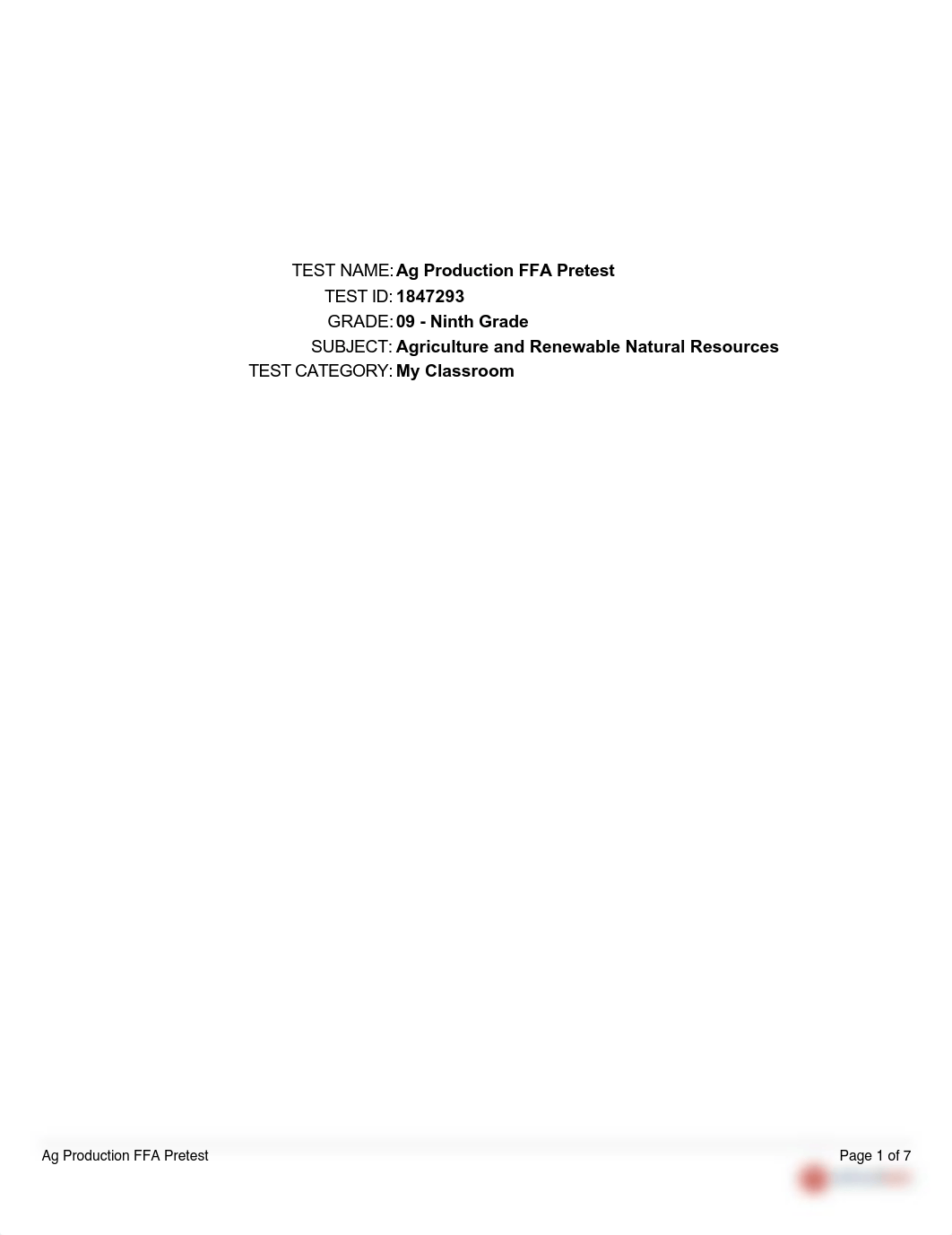 Ag Pro FFA Parli Pretest .pdf_dzuohlct976_page1