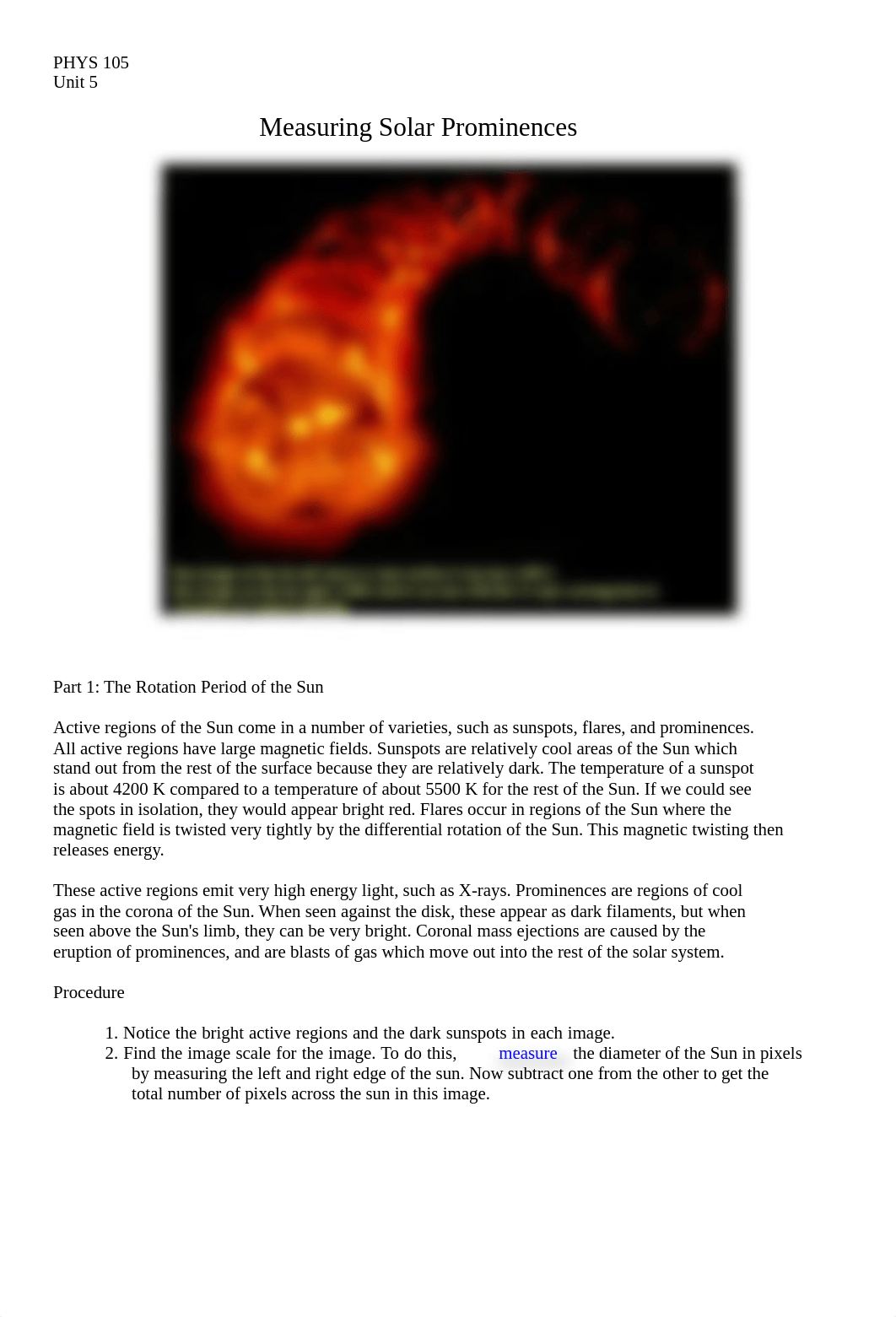 P105 Unit 5 Lab Measuring Solar Prominences.pdf_dzut5eg6738_page1