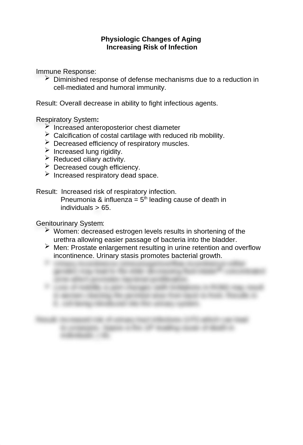 Physiologic Changes of Aging (affecting risk for infection) .docx_dzuuow4lby8_page1