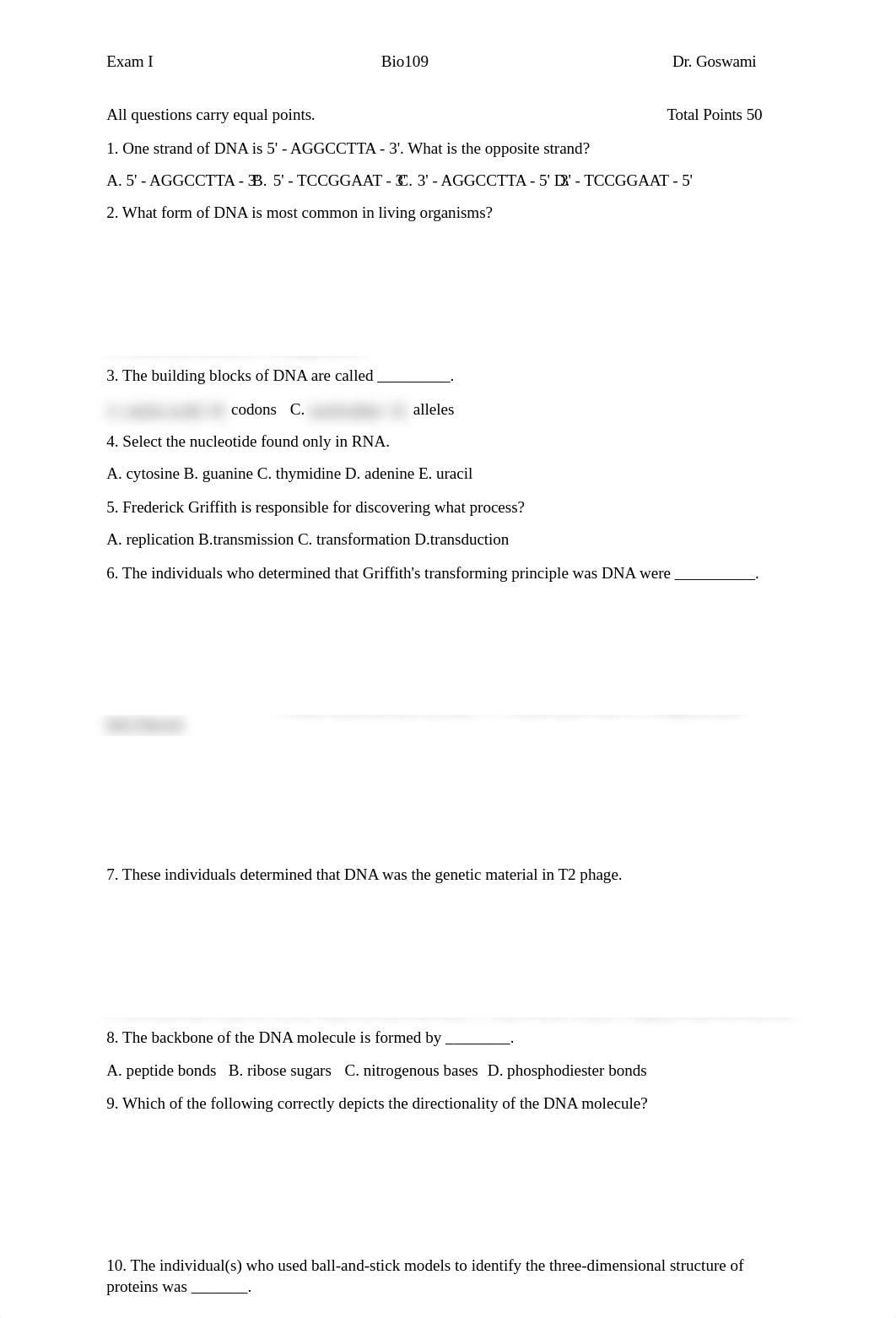 Bio109 EXAM I spring 2018.docx_dzuxvdagetr_page1