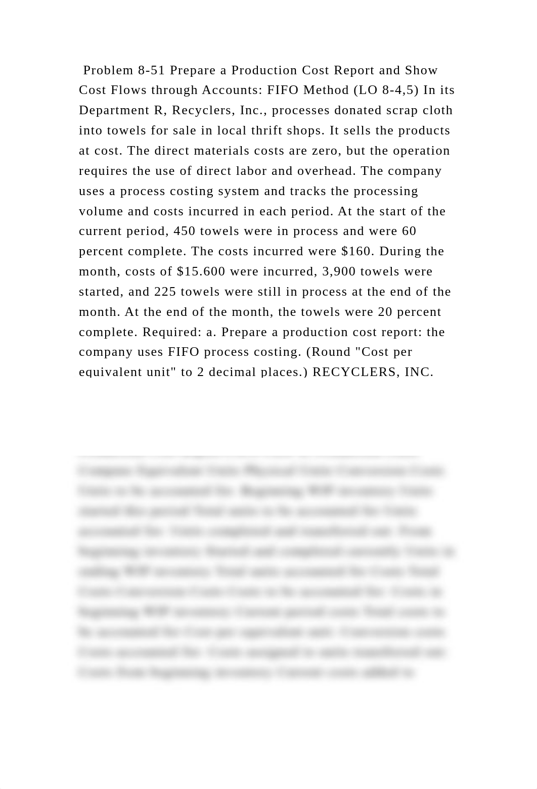 Problem 8-51 Prepare a Production Cost Report and Show Cost Flows thr.docx_dzv4mvq41h4_page2