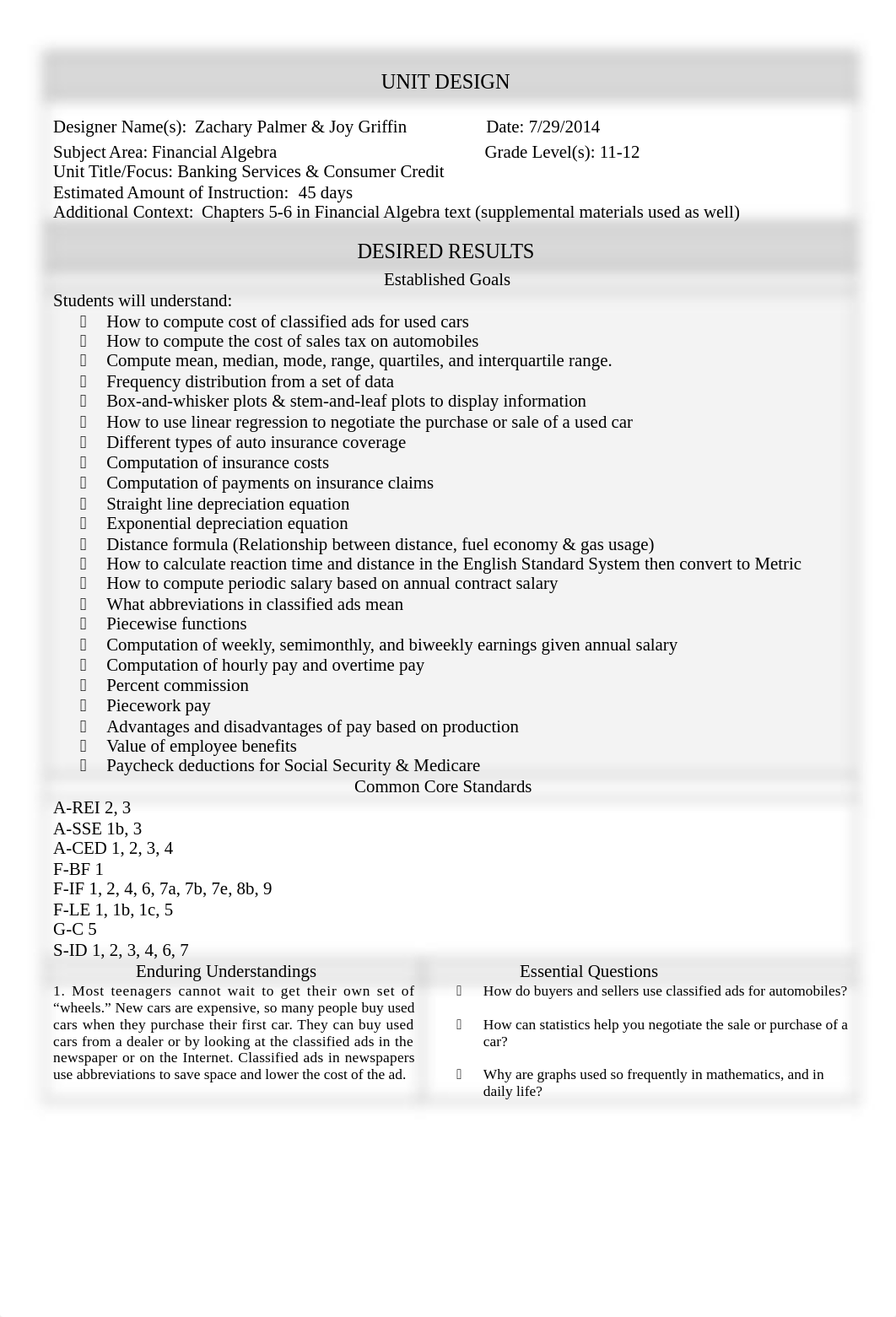 Financial Algebra-Unit III - Automobile Ownership & Employment Basics.docx_dzvf09xcbna_page1