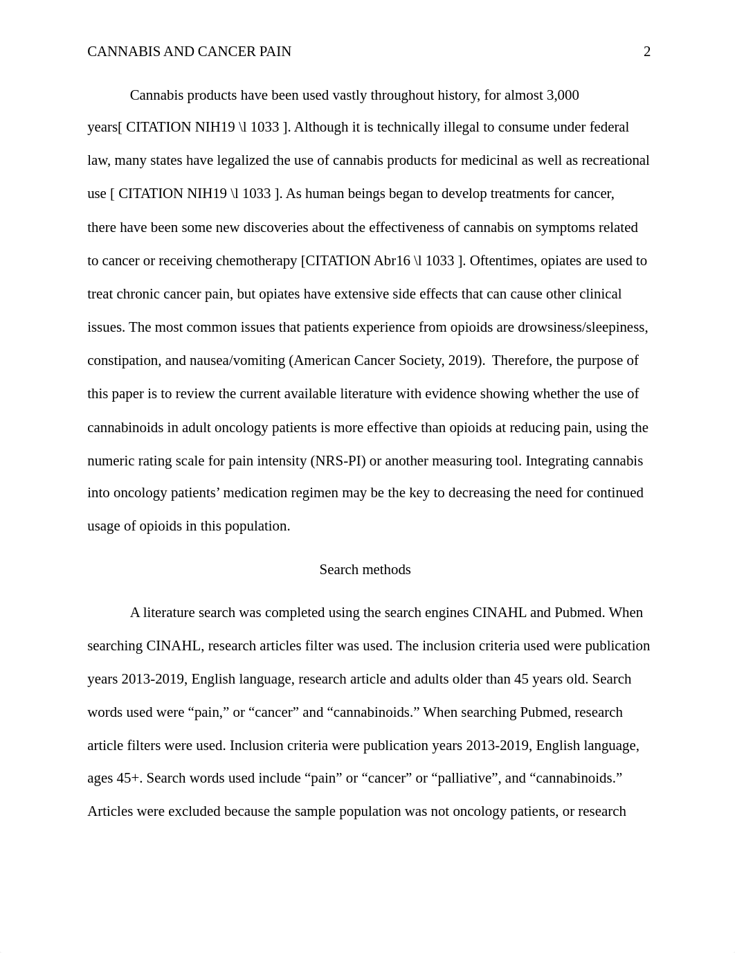 Cannabinoids and Pain Lit review 2.docx_dzvma37cq95_page2