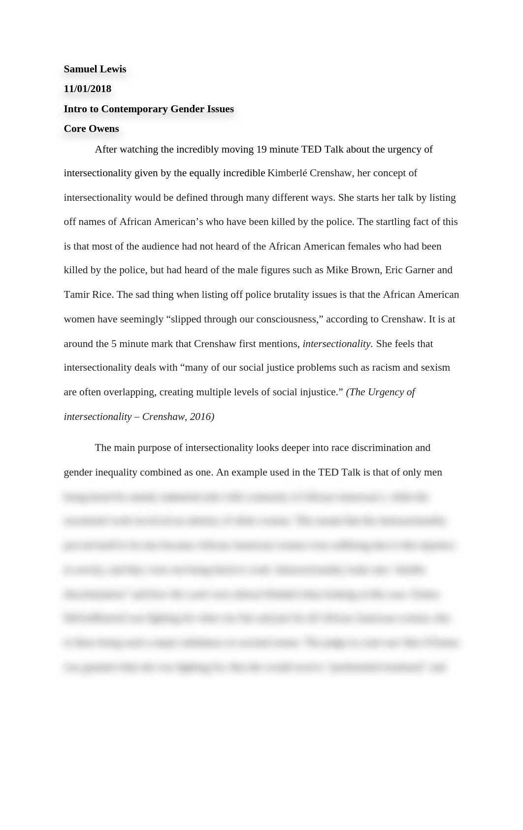 Week 3 Essay - Samuel Lewis.docx_dzvownbbkuu_page1