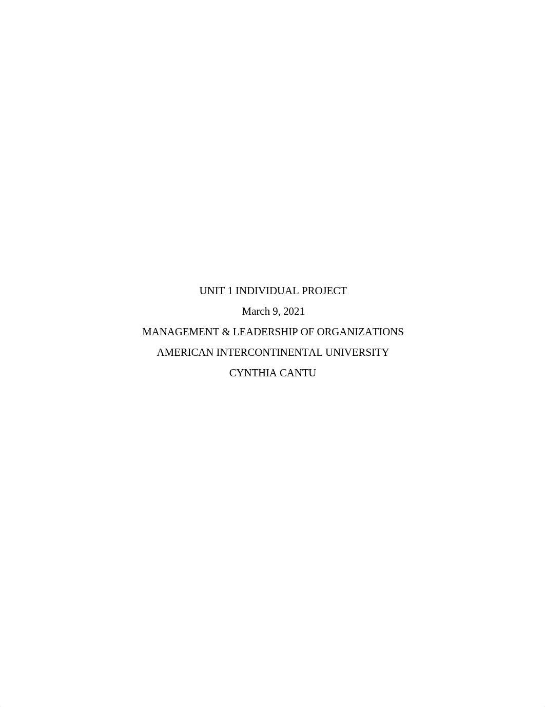 UNIT 1 INDIVIDUAL PROJECT March 9 2021 Mgmt310.docx_dzvvav0wyu4_page1