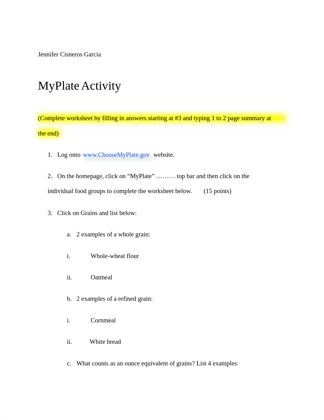 Nutrition 100 - My Plate Activity (2).pdf_dzw8vgfqla5_page1