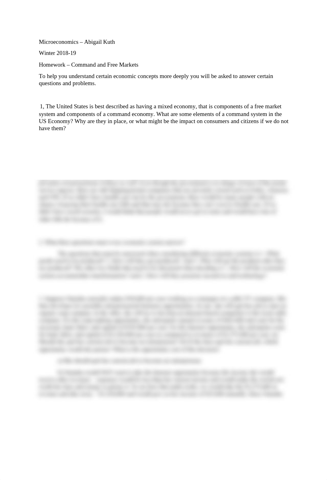 Homework - Command and Free Markets - AbigailKuth.docx_dzwngokq7e0_page1