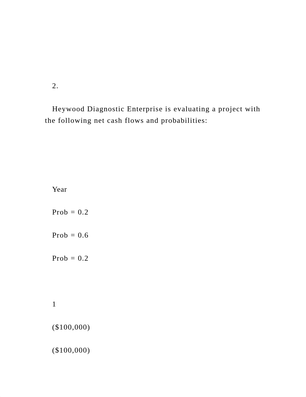 2.      Heywood Diagnostic Enterprise is evaluating a proj.docx_dzx6s1uzhyn_page2