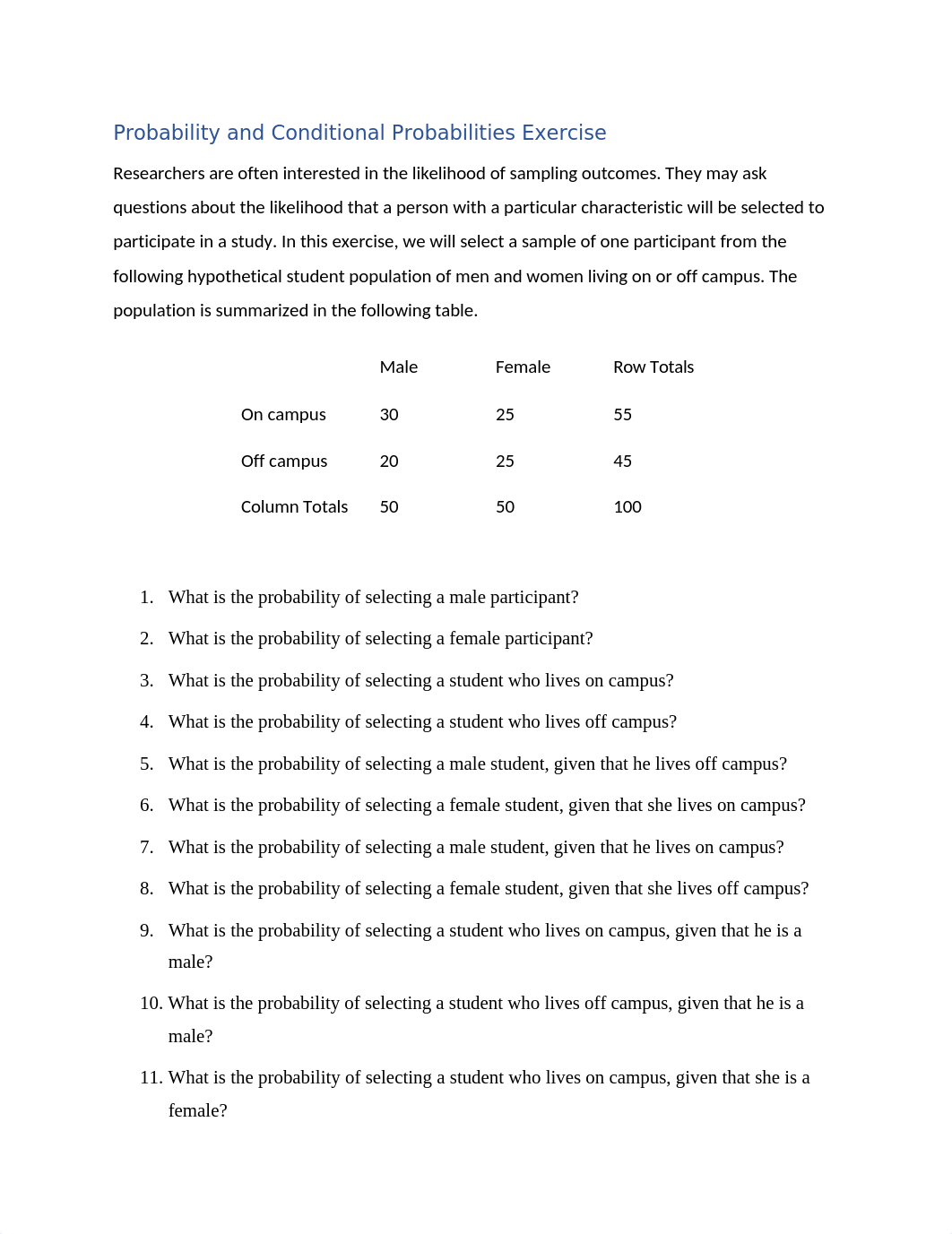 Probability and Conditional Probability Exercise.docx_dzxjn04jo1a_page1