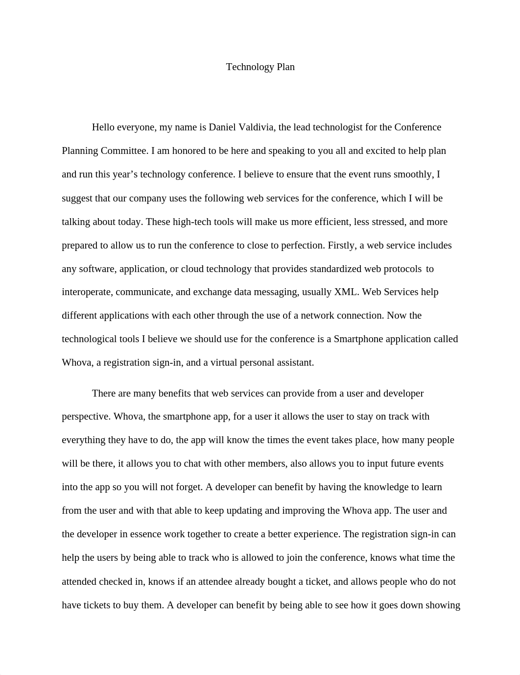 IT 260 Project One Technology Plan.docx_dzxkff5t5u6_page1