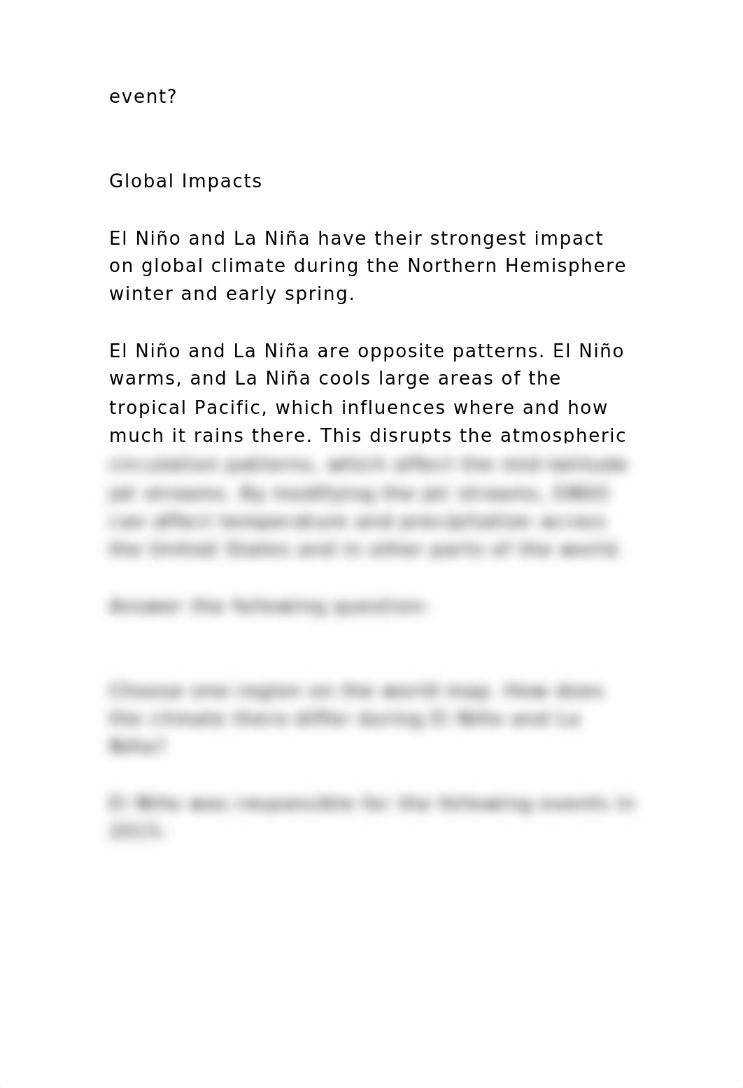 Answer the following questionsWhat is El NiñoWhat is La .docx_dzxs1rhc08t_page3