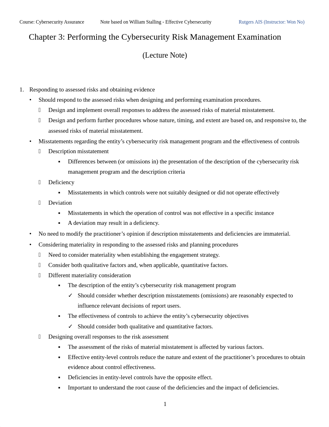 Cybersecurity Assurance Chapter 3 Lecture Note.pdf_dzxzfbet2ch_page1