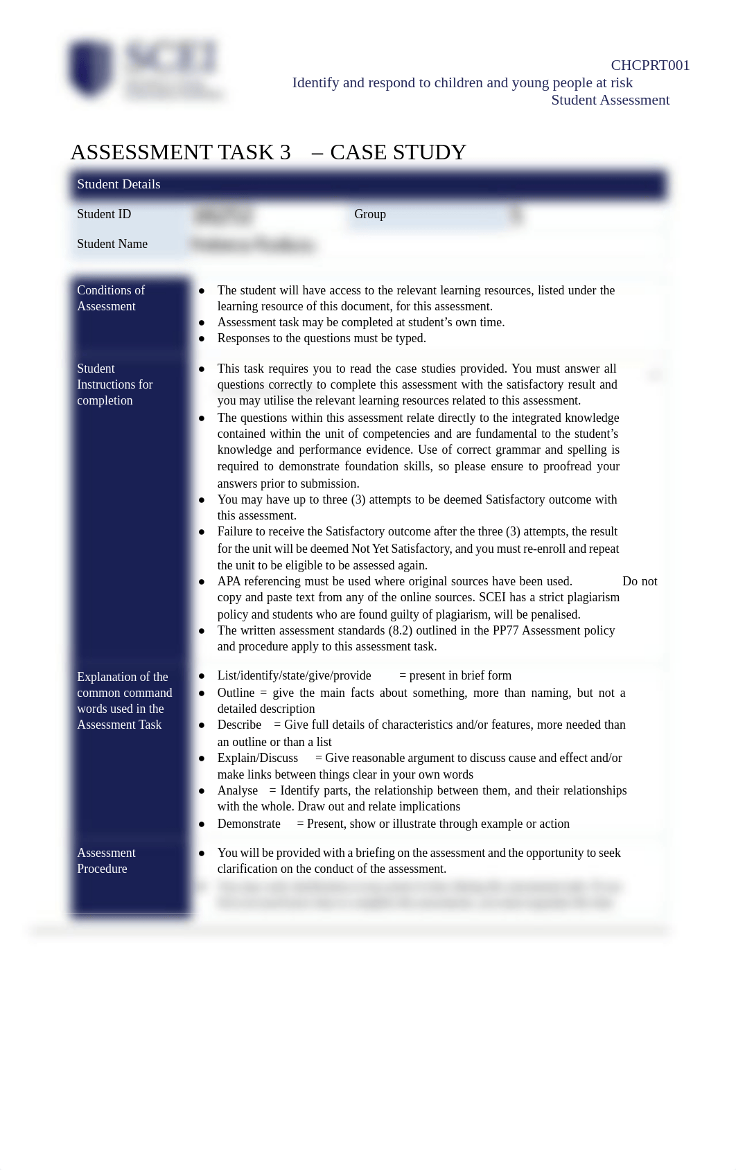 CHCPRT001_Student Assessment Task 3 - Case Study.pdf_dzy6no5h6aa_page1