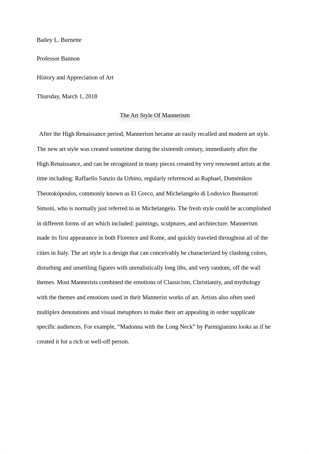 Mannerism - Art Essay #2.docx_dzybxvbi5ks_page1