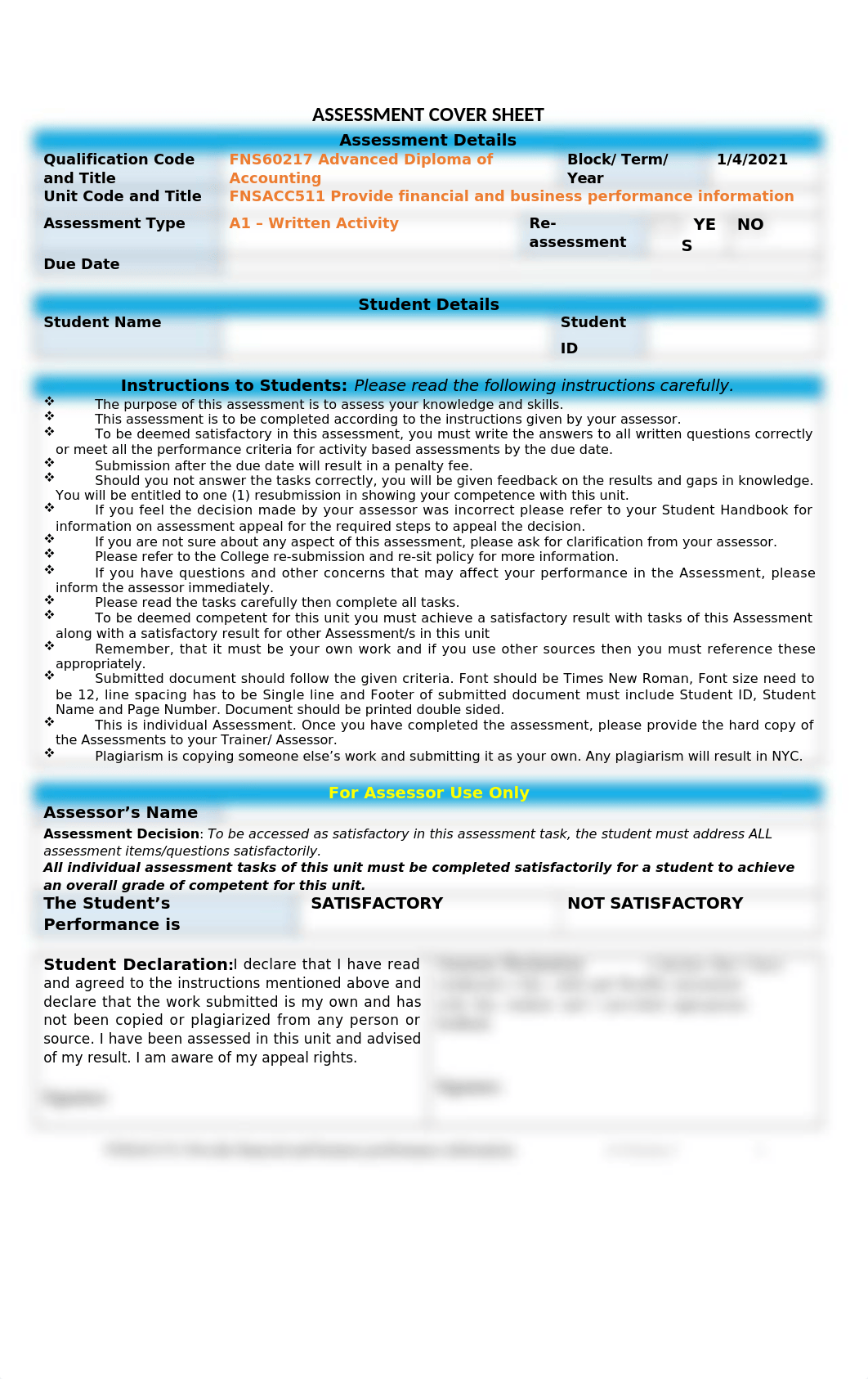 FNSACC511 assessment 1.docx_dzyk0bsb7kb_page1