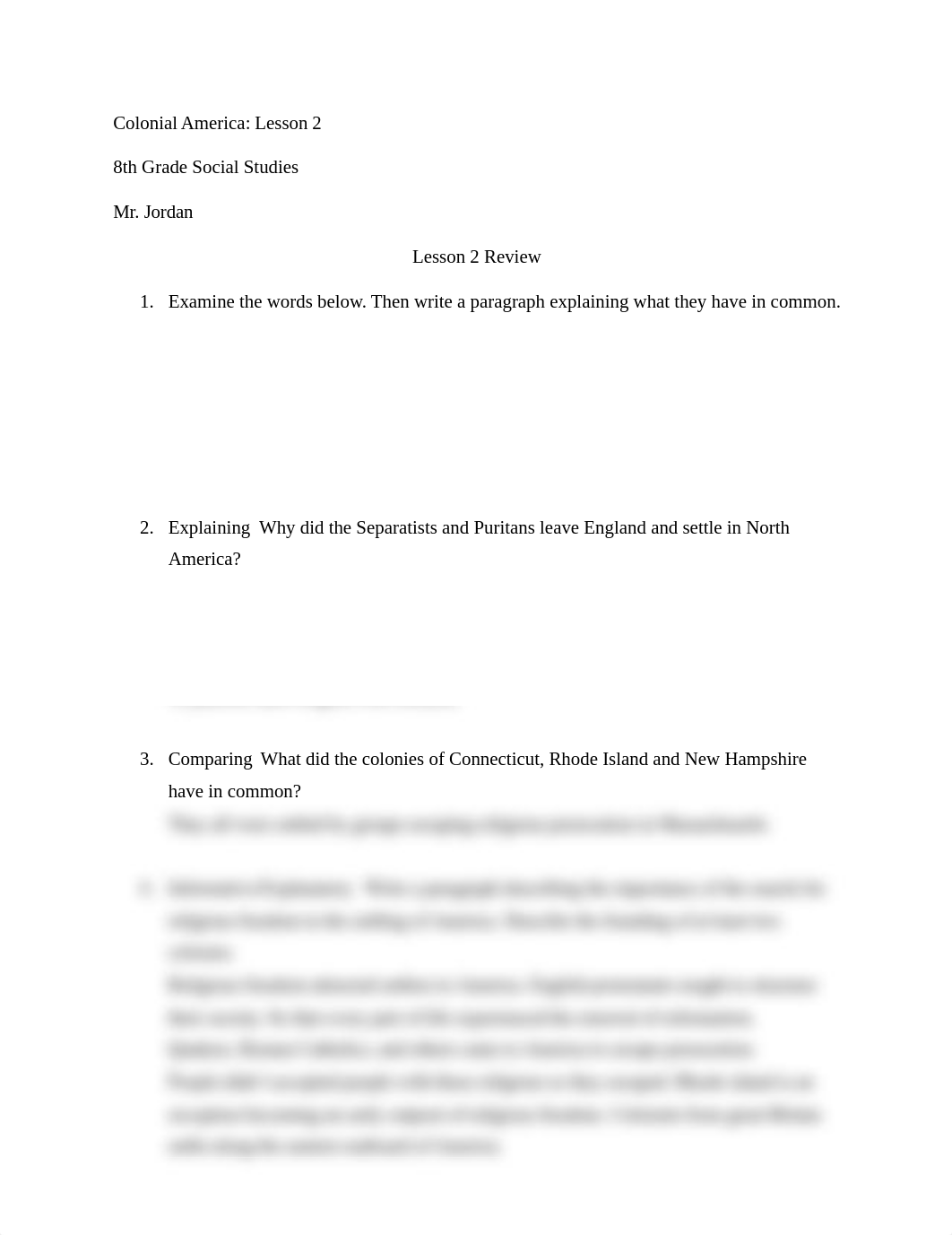 Lesson 2 Colonial America Questions.docx_dzylsjx62ly_page1