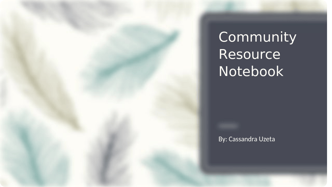 Cassandra'sCommunity Resource Notebook.pptx_dzypowomlyo_page1