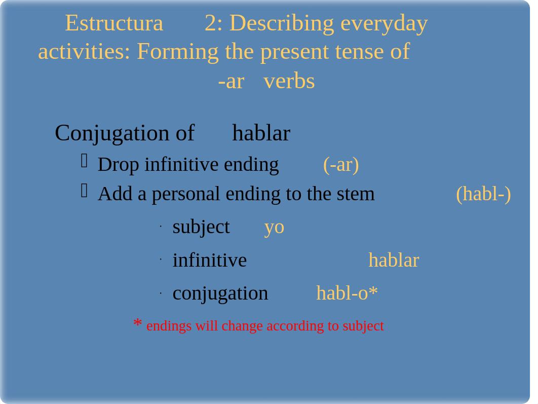 Present tense of regular -ar verbs.ppt_dzyywt1ae6t_page2