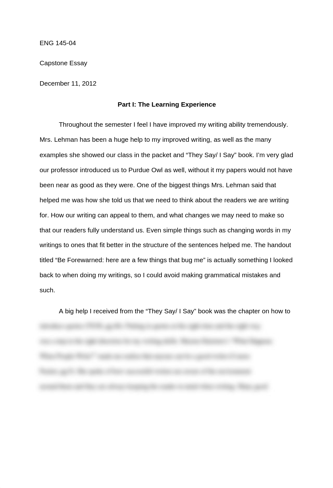 Capstone Essay - The Learning Experience_dzz1xcyvvsy_page1