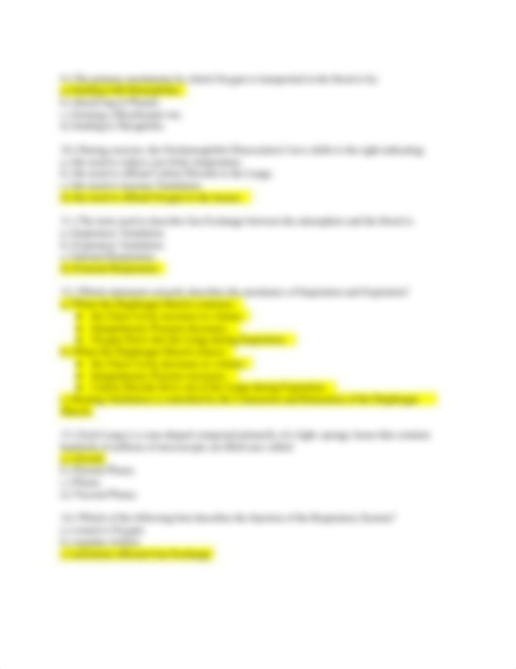 25 Multiple Choice Questions _ Resting Ventilation, Respiration, Diaphragm, Respiratory Control Cent_dzz9hhzyznb_page2