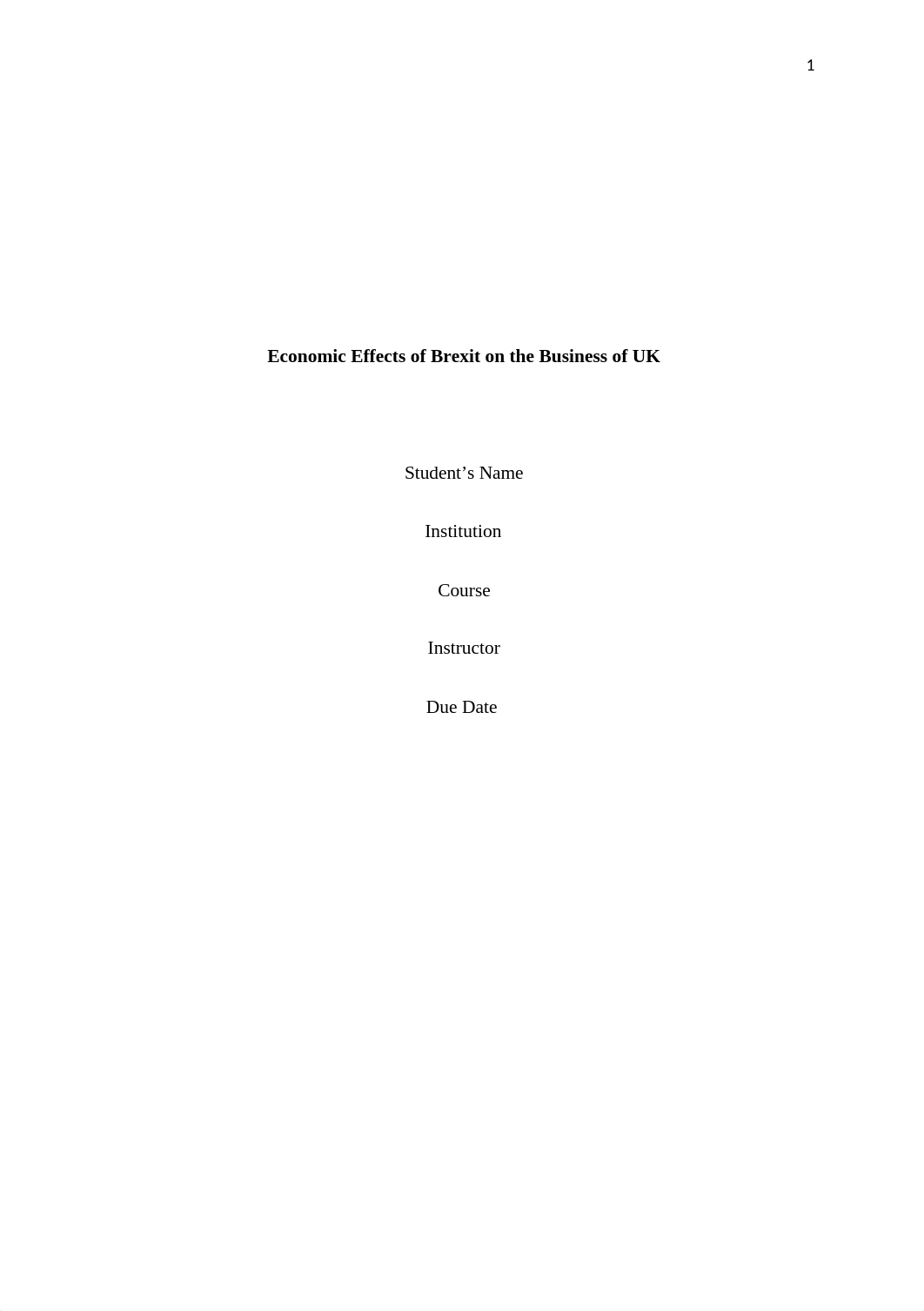 ECONOMIC EFFECTS OF BREXIT ON THE BUSSINESS OF UK.docx_dzzagfjw66h_page1