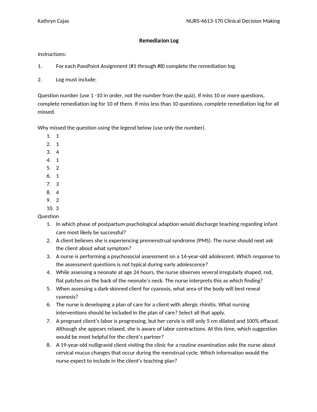 Remediation Log ^N7_Cajas^J Kathryn.docx_dzzja7nh2sz_page1