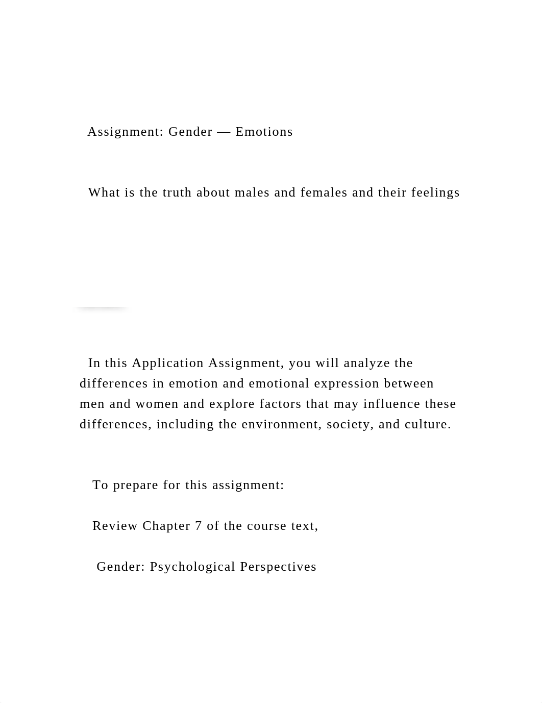 Assignment Gender — Emotions   What is the truth about mal.docx_dzzuvnz35mo_page2