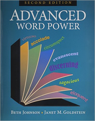 Advanced Word Power 2nd Edition Beth Johnson, Janet M. Goldstein