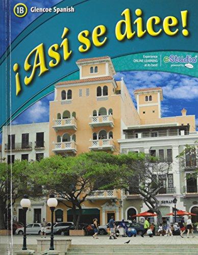 Asi se dice! 1B 1st Edition Conrad J. Schmitt