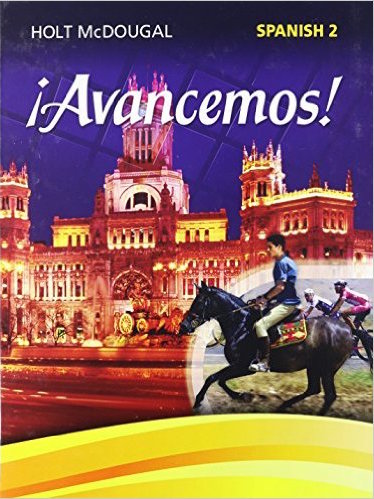 Avancemos 2 1st Edition Holt McDougal